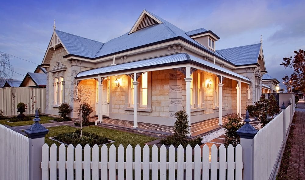 Adelaide villa with freshly cleaned windows and return verandah